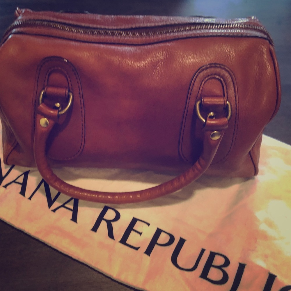 Banana Republic Brown Leather Bag